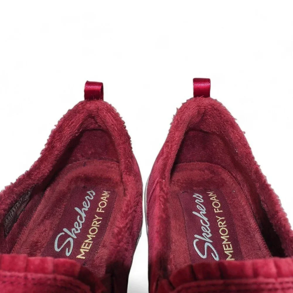 Skechers Active‎ Avenue Suede Slip-on Comfort Sneakers 27119 Women's 9.5